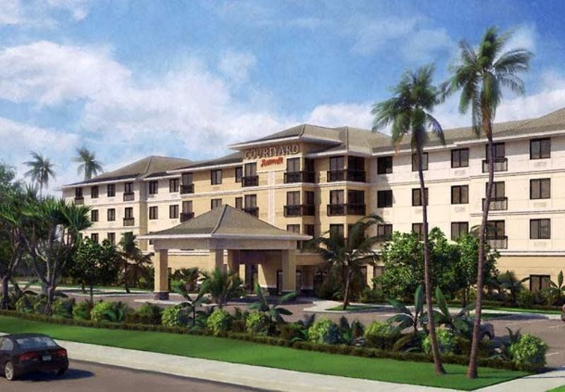 Courtyard By Marriott Maui Kahului Airport Hotel Exterior foto