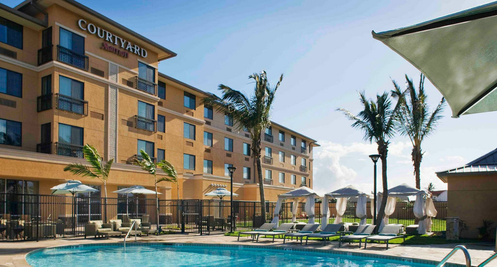 Courtyard By Marriott Maui Kahului Airport Hotel Exterior foto